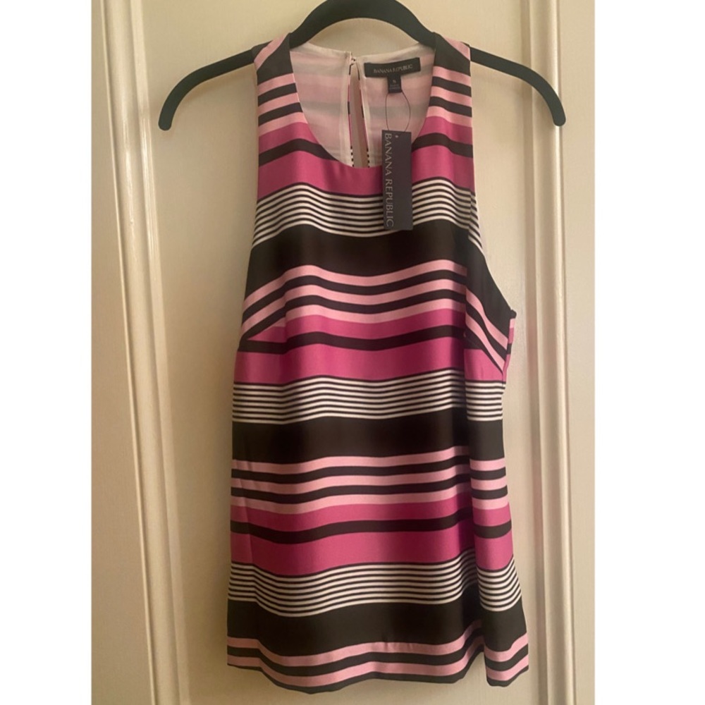Banana Republic striped blouse